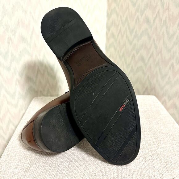 Johnston & Murphy Brown Leather Penny Loafers Mens Size 9 J&M Flex main image 3